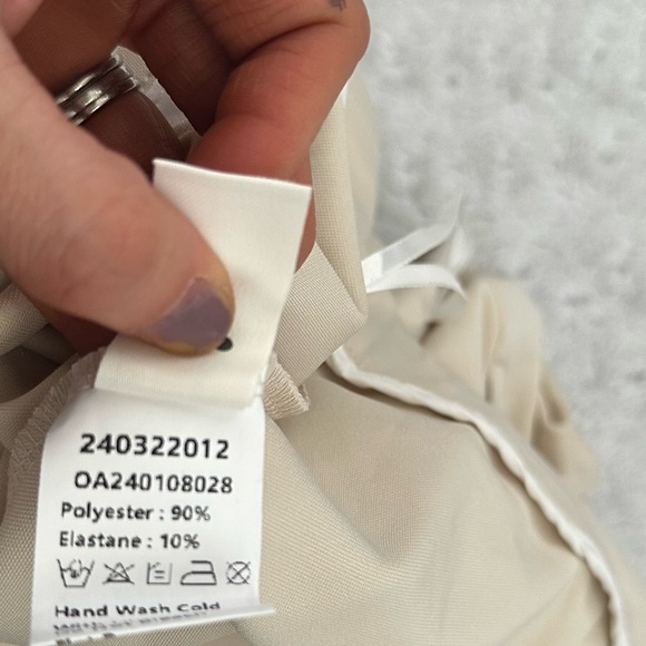 NWT- COMMENSE Button Front Halter Neck Backless Vest Blazer With Skirt Set - Picture 6 of 11